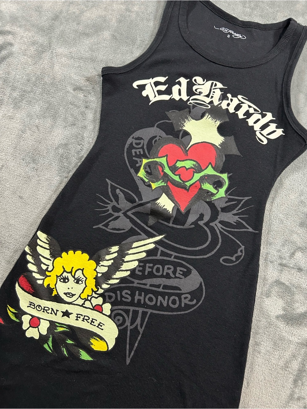 Woman’s Y2K Edhardy tank top